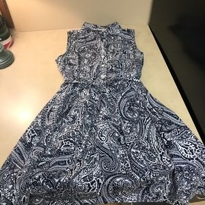 Navy Blue Sun Dress
